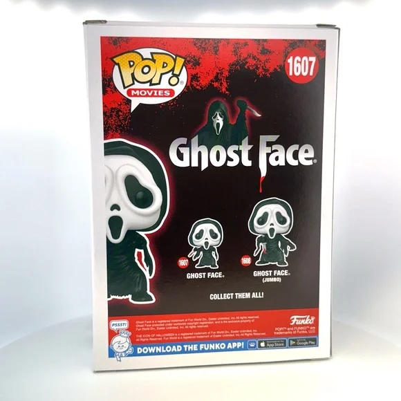 Ghost Face with Knife Funko Pop! Vinyl Figure #1607 - Picture 2 of 3